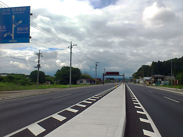 栃木県の防草ブロック施工現場